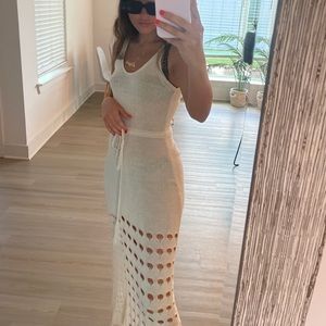 Lanai Ivory Coverup Dress